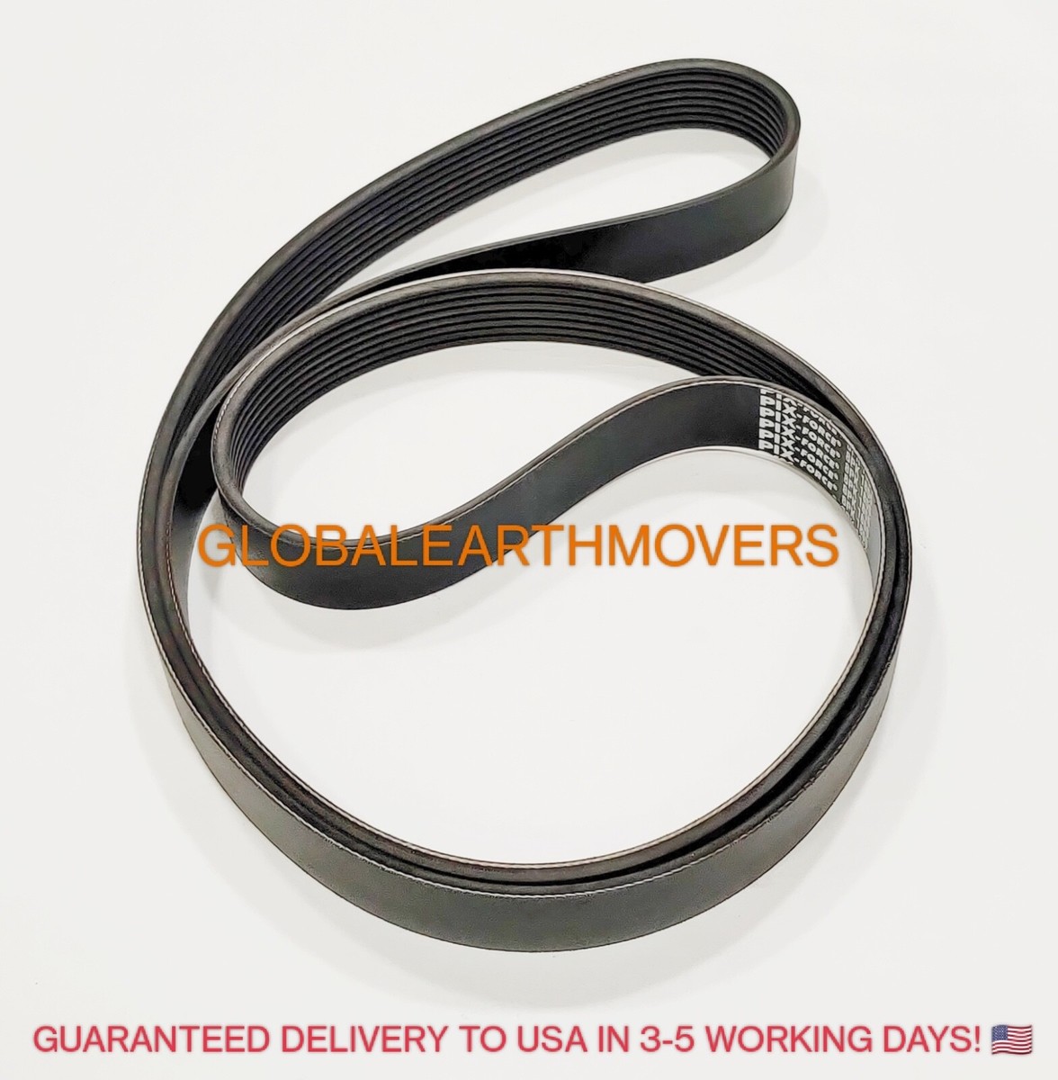 JCB BACKHOE - BELT DRIVE 8PK L = 1855 (PART NO. 320/08599 320