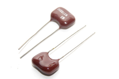 2x Glimmer Mica Kondensator von ElMenco 3600 pF / 500 V, High End Capacitor, NOS