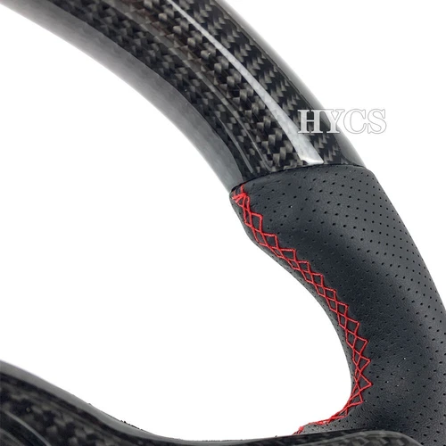 Volante de fibra de carbono para BMW G20 M340i M240i F40 G42 G21 G22 Sin calefacción - Imagen 4 de 8