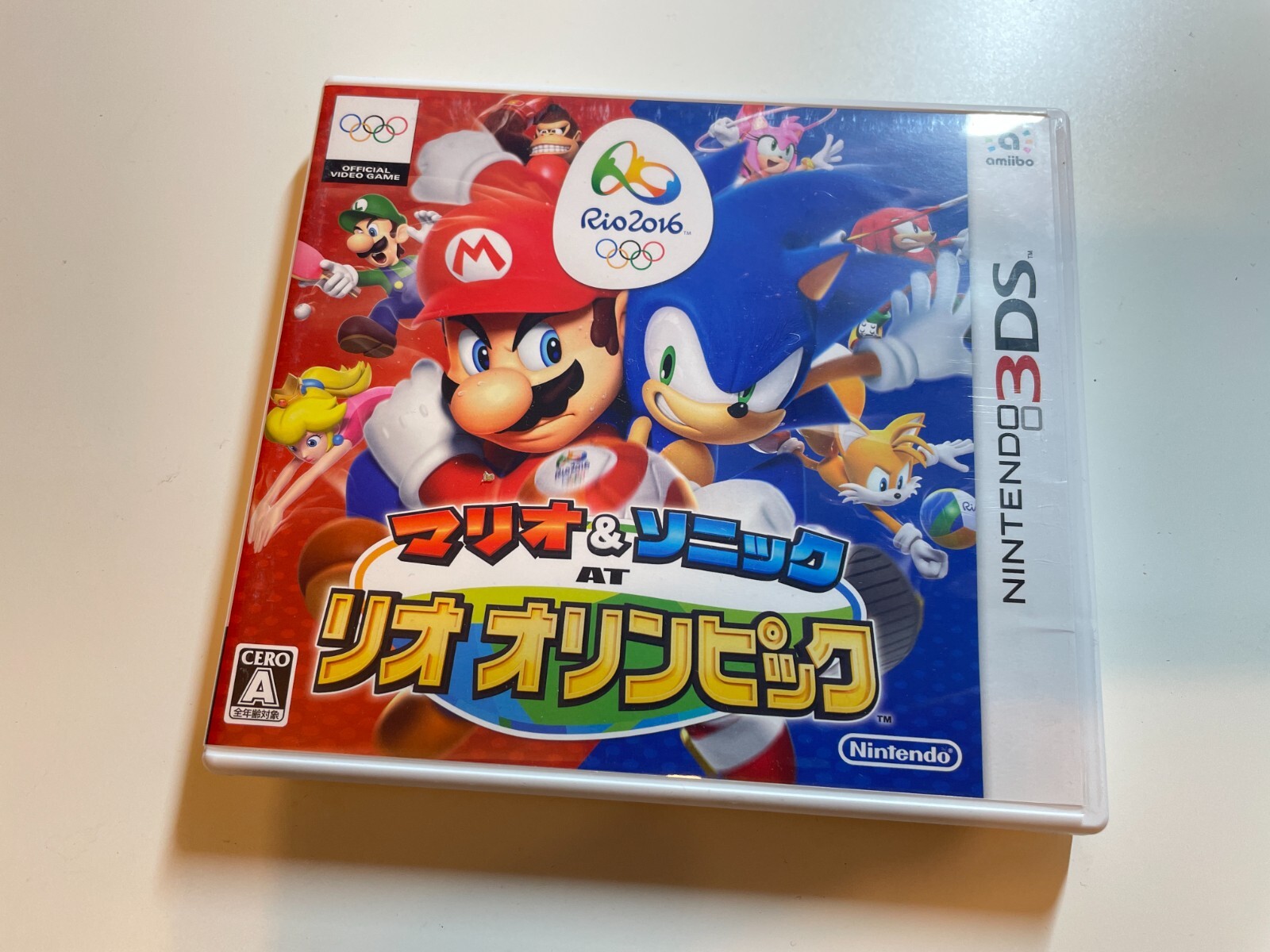 MARIO & SONIC RIO OLYMPIC (Nintendo 3DS) JAPAN