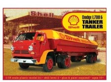 #H 118 lindberg 1:25 DODGE L700 Shell Tanker model-ship-KIT-