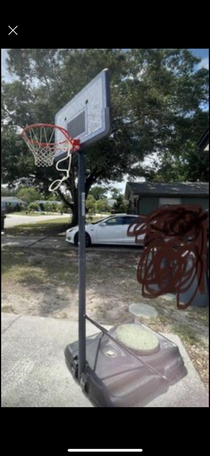 Lifetime Portable Basketball Hoop eBay
