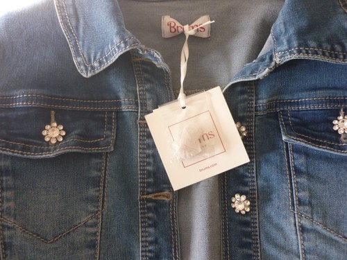 Giubbino jeans nuovo marca Brums - Foto 3 di 5