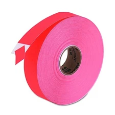 Monarch 1131 Label Easy-Load Pricemarker Labels Fluorescent Red 2500 Labels