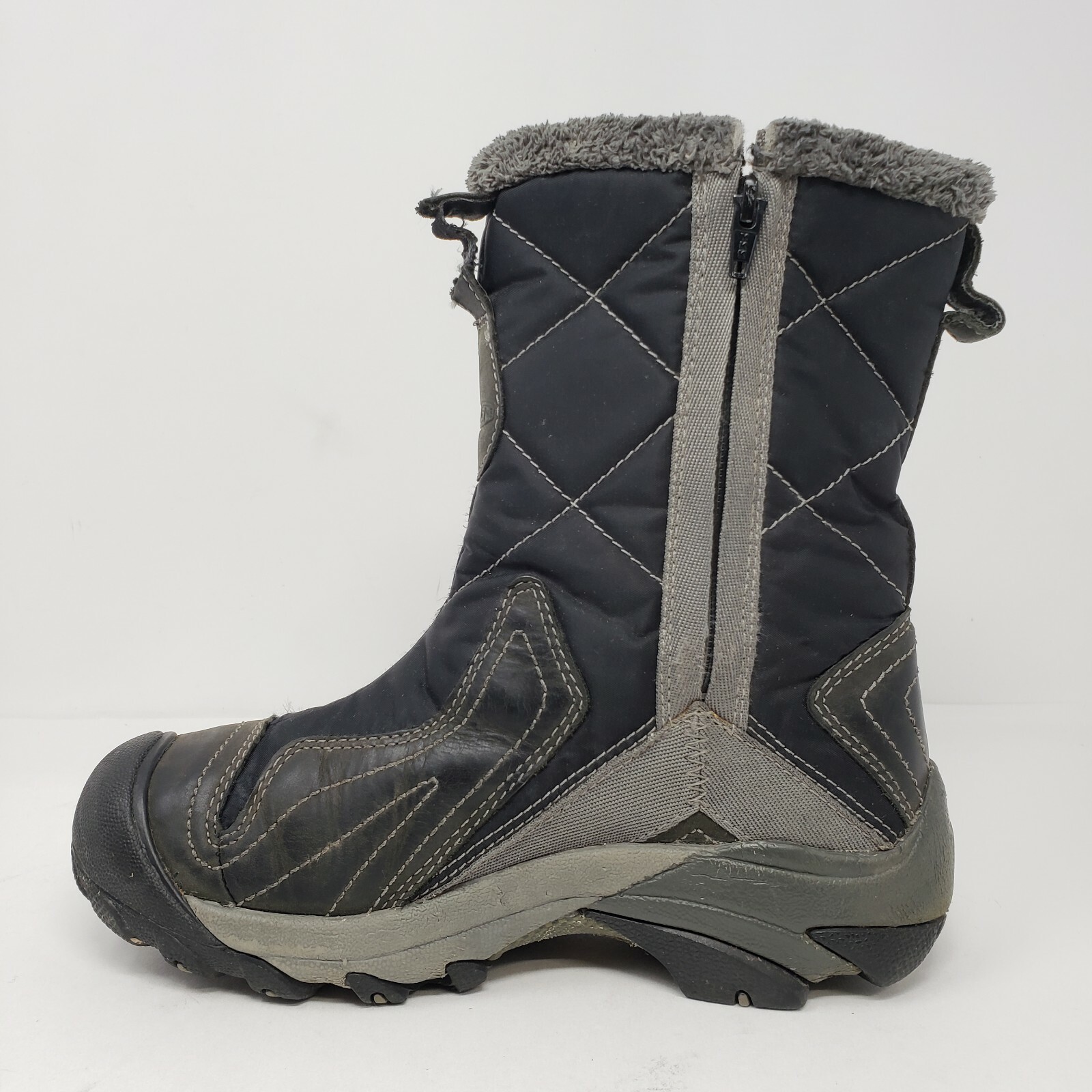 Stivali Keen donna 6 5 Betty invernali caldi 200 grammi isolati neri zip Keen Dry