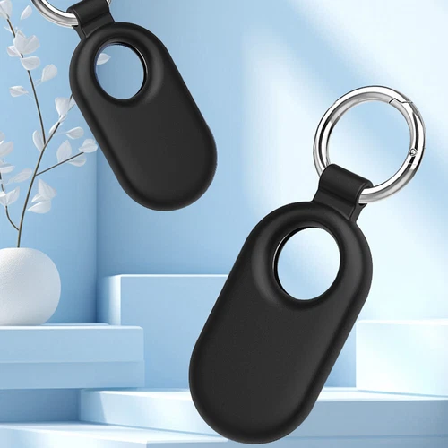 Silicone Case Case Cover Shell Anti-Scratch with Keychain for Galaxy SmartTag2 - Picture 15 of 36