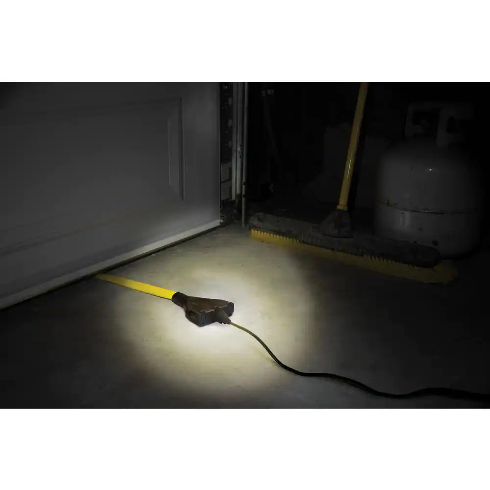 25 ft. 30Amp 125-Volt Fan-Style Flat Generator Extension Cord Heavy Duty Outdoor