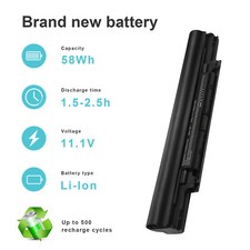 2025 NEW 5MTD8 Battery For DELL V131 2 Latitude 3340 E3340 3350 Serie 11.1V 58Wh
