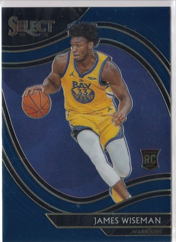 James Wiseman 2020-21 Panini Select Courtside Parallel RC SP #299 - GS Warriors