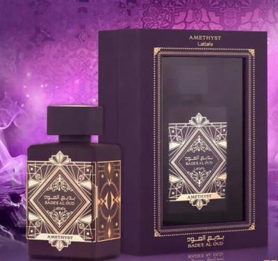 BADEE AL OUD Amethyst Lattafa FOR GLORY Unisex EDP 100% ORIGINAL 100ML