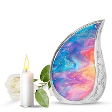 Abstract Urn - Tear Drop Urns For Ashes - Funeral Urns For Human Ashes Adult