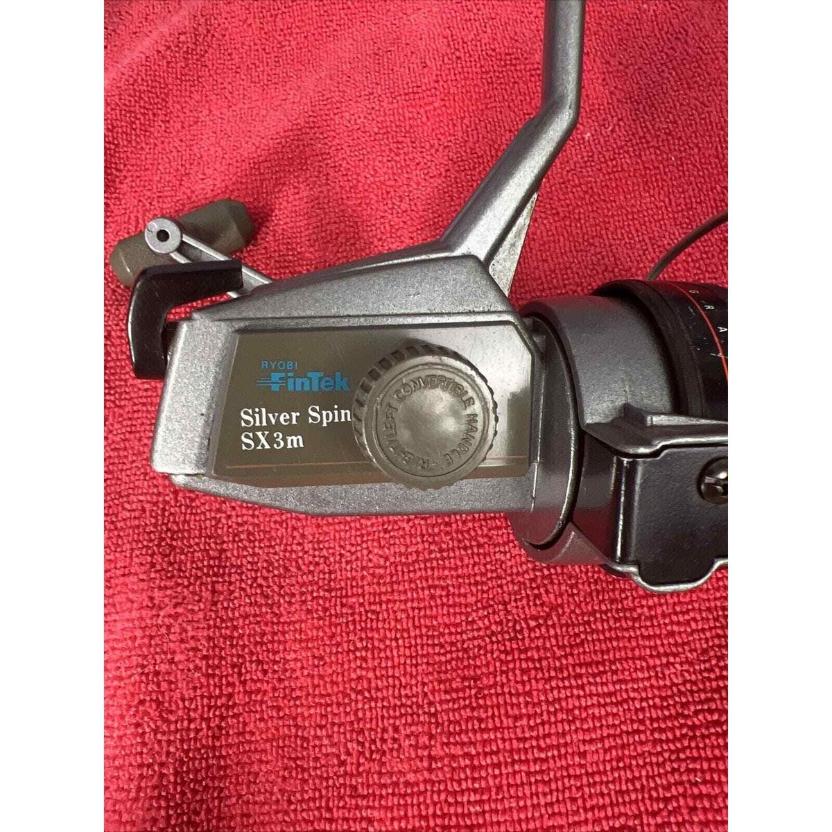RYOBI 3000 シルバーリール 🔥Vintage Fishing Ryobi FinTek Silver Spin SX-3M Spinning
