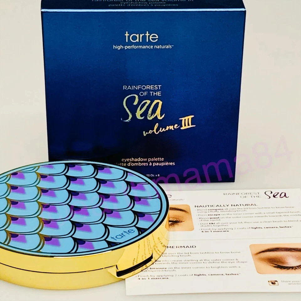 BNIB ~ Tarte Rainforest Of The Sea Eyeshadow Palette Vol 3 III ~ Limited Edition - Image 2 of 4