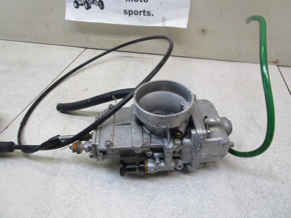 CARBURETOR & TWIST THROTTLE ! 83 84 85 kawasaki kdx250 kdx 250 cable carb handle - Image 2 of 4