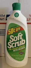 Vintage - Clorox Soft Scrub Cleanser with Bleach 24oz 1987 Movie/TV Prop