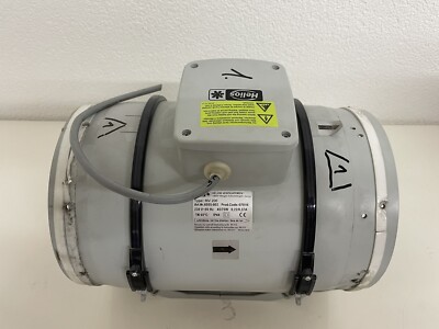Helios MultiVent MV 200 Rohrventilator 200mm 6055-002 Kondensatormotor