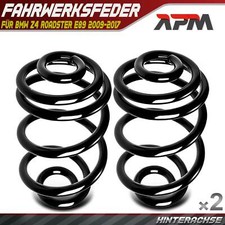 2x Federn Fahrwerksfeder Fahrwerk Hinterachse für BMW Z4 Roadster E89 2009-2017