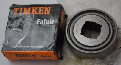 Timken Bearing W210PP4, Square Bore, 1.158'' Bore, 9000lb Rating, 3.54'' x 1.15''