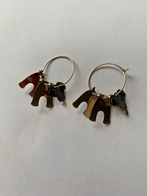 AVON BENA OHRRINGE - ELEFANT, NEU IM KARTON
