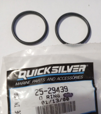 Mercury Quicksilver O-Ring NOS 25-29439 Qty. 2 (L-8375) | eBay Mercury Quicksilver O-Ring NOS 25-29439 Qty. 2 (L-8375) | eBay