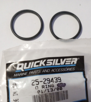 Mercury Quicksilver O-Ring NOS 25-29439 Qty. 2 (L-8375) | eBay Mercury Quicksilver O-Ring NOS 25-29439 Qty. 2 (L-8375) | eBay