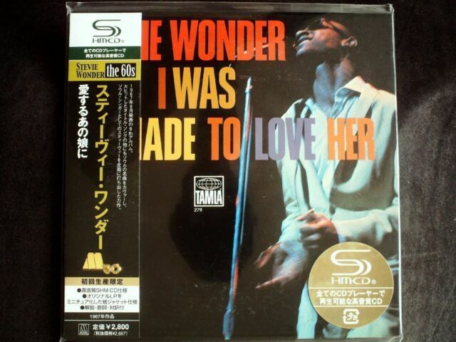 Stevie Wonder I Was Made To Love Her Japan Mini Lp Shm Cd For Sale Online Ebay