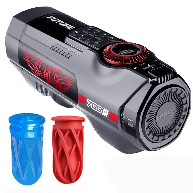 leten 708 3rd future electric heating male masturbator THERMOS Heated Automatic Thrusting Male Masturbator main image 1