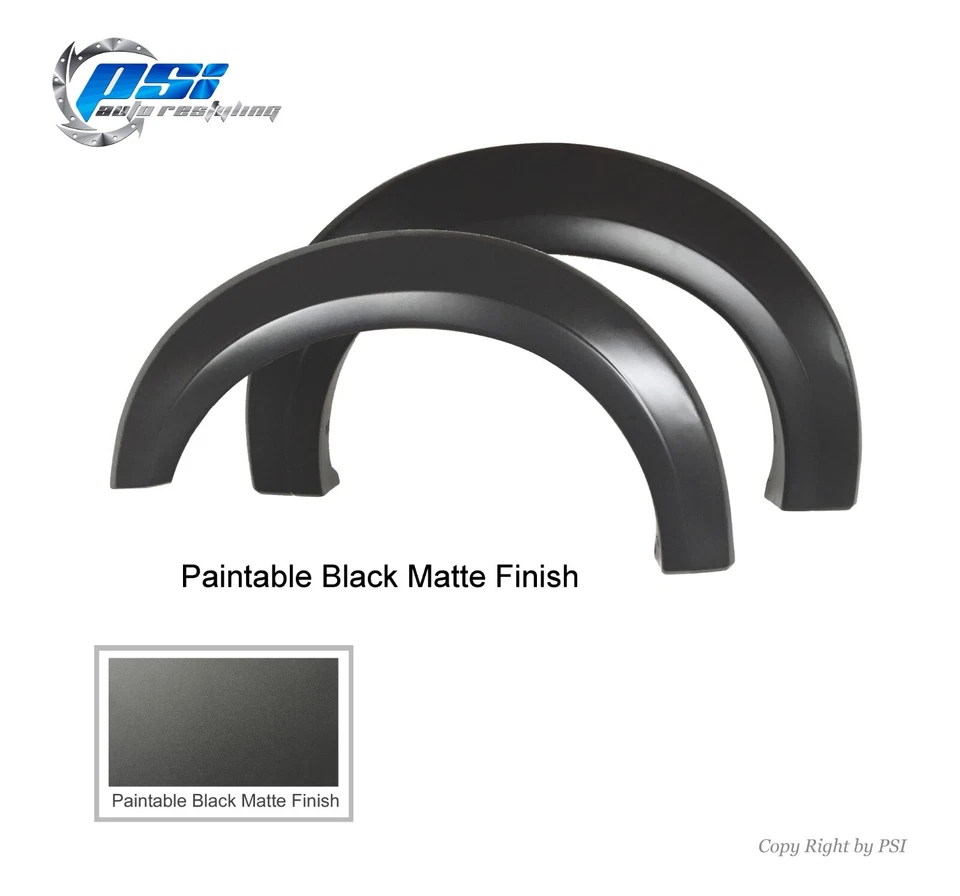 Extension Style Fender Flares Fits Ford F-150 2015-2017 Paintable Finish  - Изображение 3 из 4
