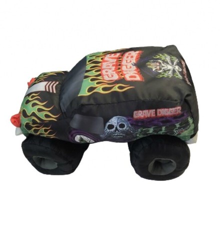 Monster Jam Grave Digger Niños Almohada 13" Camión de Peluche Juguete Suave Nylon Relleno 2006 - Imagen 3 de 12