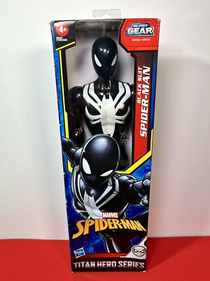 2018 Hasbro Marvel Titan Hero Series - Black Suit Spider-Man 12in