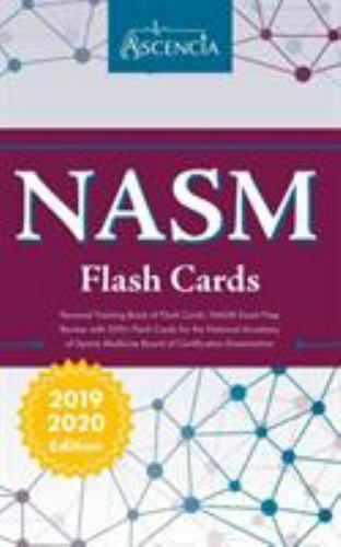 NASM Personal Training Book of Flash Cards: NASM Exam Prep Review with 300  Flas