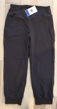 Women Capri Leggings S/M Gray New