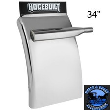 hogebuilt m1 34" 430 stainless steel quarter fender kit pair universal truck new