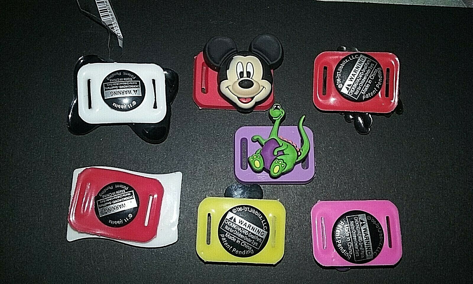 Two Shoelace Adapters / holder for Jibbitz Crocs Charms in Sneakers