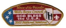 2005 National Jamboree Wd Boyce Council JSP Patch BR Bdr. [PW1536]