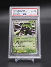 2005 POKEMON EX EMERALD #91 CACTURNE EX-HOLO PSA 8 on eBay
