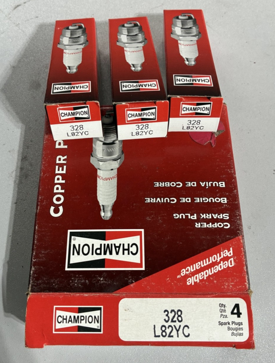 Champion #328 L82YC, Copper Plus Spark Plug Qty: 3