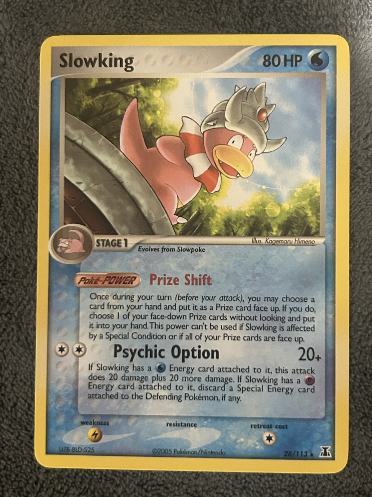 Slowking 28/113 Delta Species Regular vintage Pokemon card Mint!