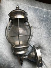 Vintage Traditional Wall Light Chrome Outdoor Lantern Garden Outside Lighting
