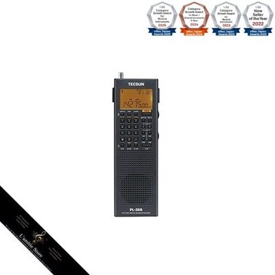 EnergyPower TECSUN PL-368 Digitales DSP Taschen-Kurzwellenradio mit zwei...