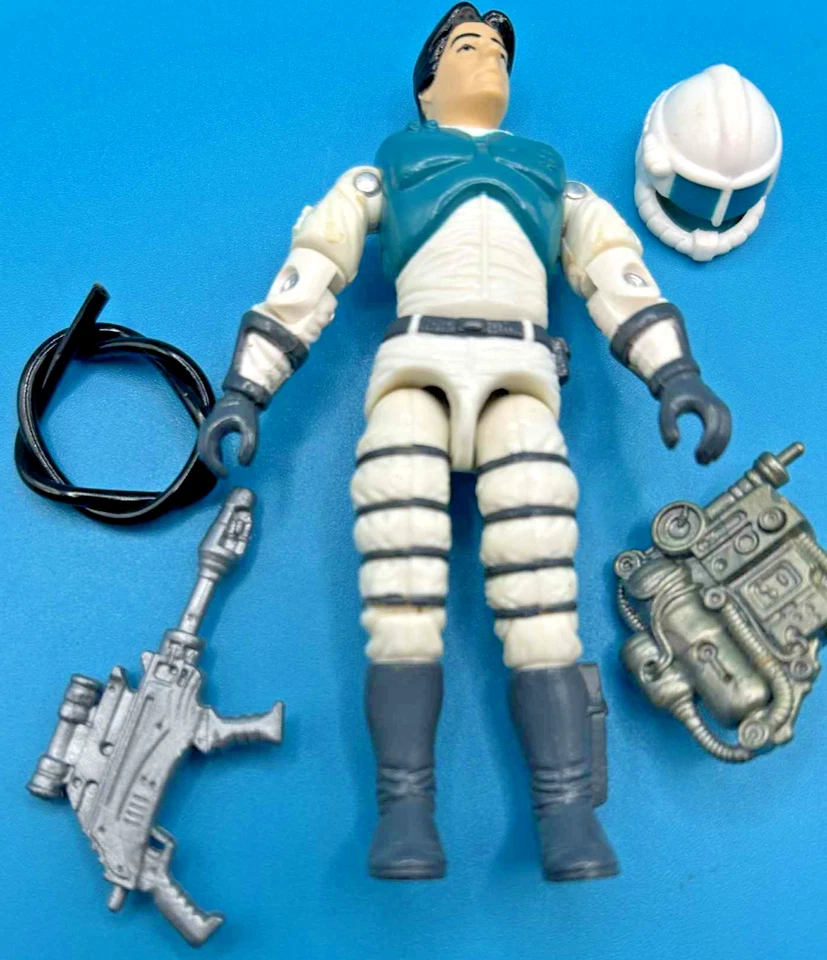 GI joe 1993 Starship pilot, SCI FI v3 100% Complete vintage hasbro gijoe driver - Image 2 of 4