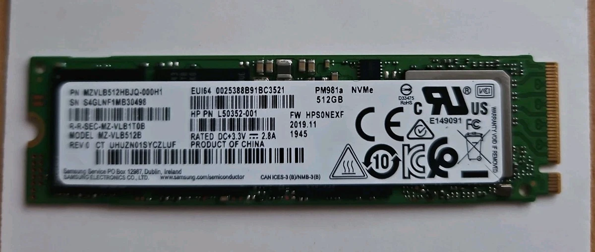 Las mejores ofertas en Las unidades de estado sólido Samsung 512GB