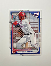 2024 Bowman Prospects Dylan Crews 1st bowman rookie card