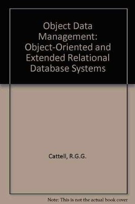 Object Data Management: - Hardcover, by Cattell Roderick G. - Very Good b