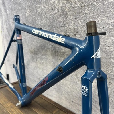 Vintage Cannondale 3.0 Series Road Bike Frame 50 54 Blue USA 700c