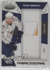 2010-11 Certified Fabric of the Game Prime 7/25 Patric Hornqvist #P d4e