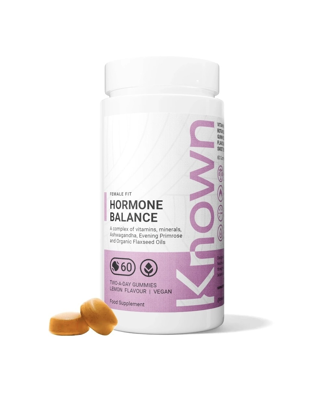Known Hormone Balance Gummies VEGAN (Halal Certified) - 60 Gummies