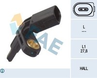 FAE Sensor, Raddrehzahl 78012 FüR Audi Porsche Seat Skoda VW