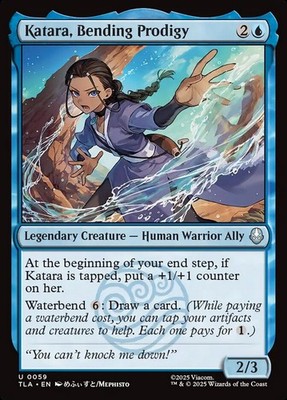Katara, Bending Prodigy | #59 | TLA | MTG | Regular | MP