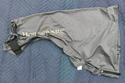 New Horsewear Ireland Sleezy Slinky Hood Gray 30'' Pony